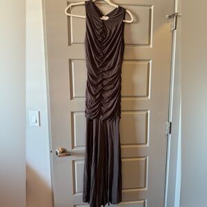 OPEN EDIT Elegant/Formal Brown Maxi Dress ✨